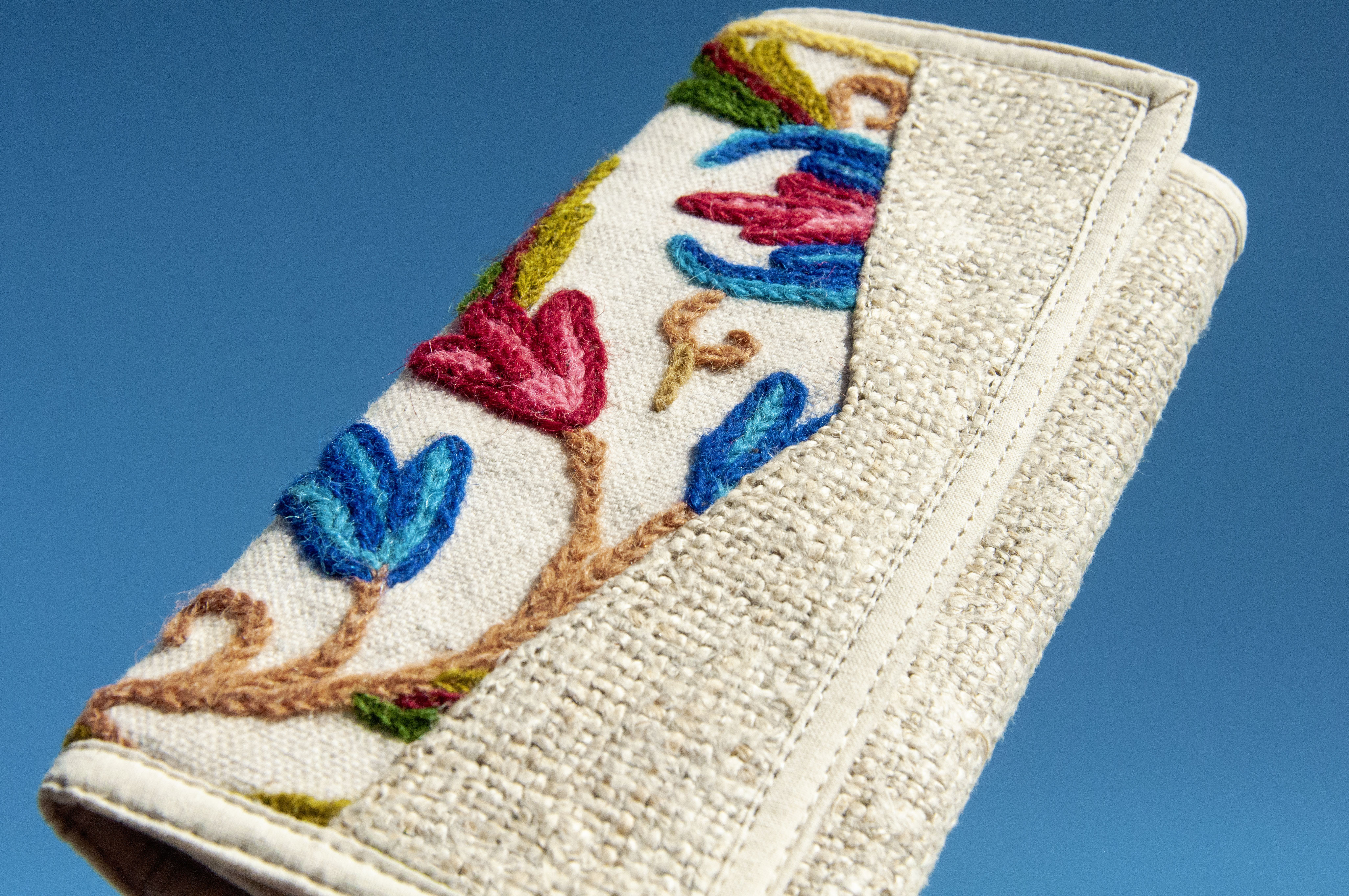希少 Jeffrey Fulvimari 刺繍長財布 タッセル付き 希少 タッセル付き Jeffrey 刺繍長財布 Fulvimari