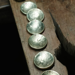 【満月の雫】トパーズが揺れる真鍮の月《ロング》　イヤリング, ピアス✦ラッピング無料 12枚目の画像