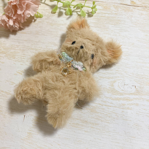 ゆめかわテディベア♡くまちゃん(黄)大きめsize♪ ゆめかわテディベア♡くまちゃん(黄)大きめsize♪