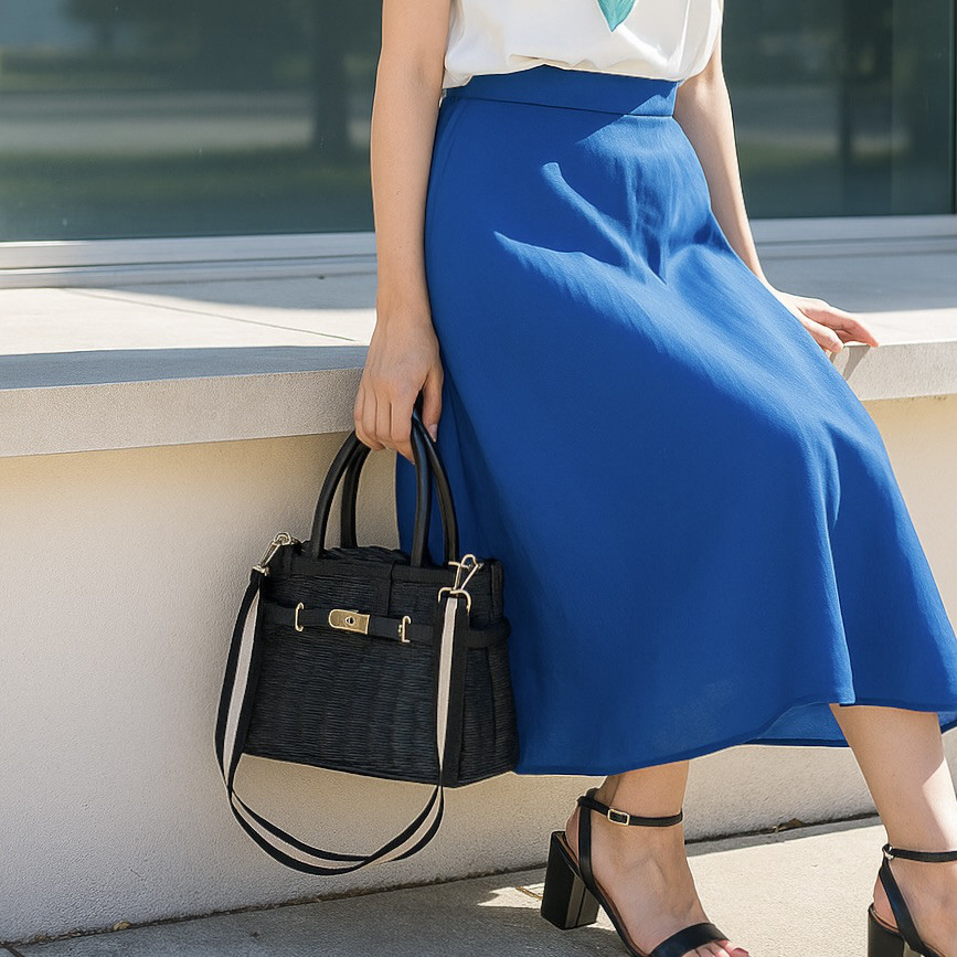 2WAYかごバッグ(M)