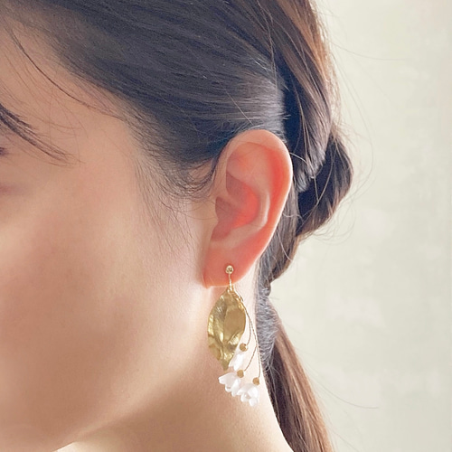 ◎Lily of the valley イヤリング／ピアス イヤリング