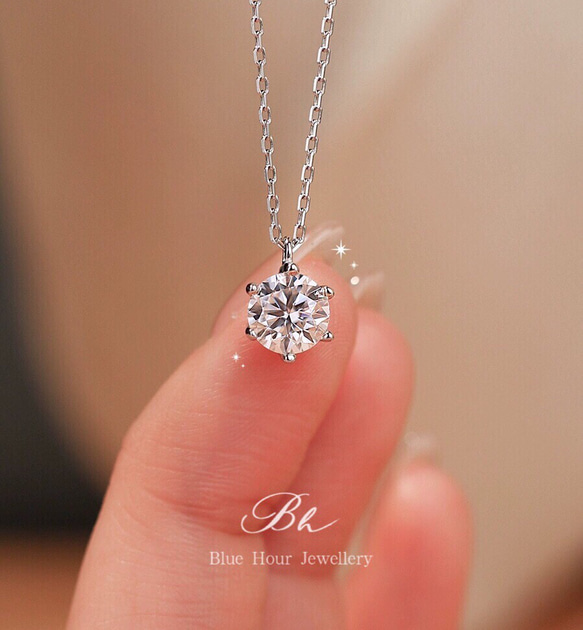 最高級✨モアッサナイトネックレス ゴージャス