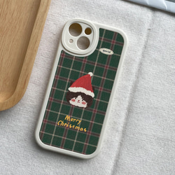 智慧型手機保護殼 兼容所有 iPhone 15/14/13/12/11 等型號 聖誕風格 全包手機套 第2張的照片