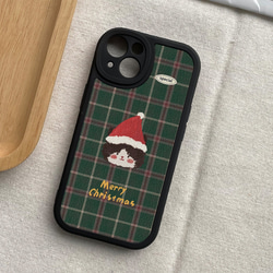 智慧型手機保護殼 兼容所有 iPhone 15/14/13/12/11 等型號 聖誕風格 全包手機套 第1張的照片
