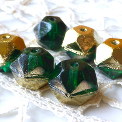 物語の王子　チェコビーズCzech Glass Beads4個 7枚目の画像