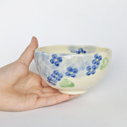 抹茶茶碗　桃の花 抹茶茶碗 桃の花