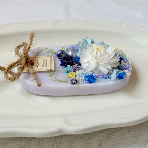 アロマワックスサシェ春❁⃘*.゜ブルー 楽天市場】オーダー アロマワックスサシェ パール ブルーパープル