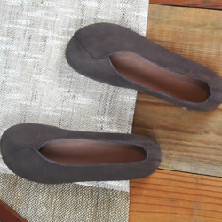 手作りの靴 母の日　パンプス　本革 カジュアルフラットシューズ レディース靴 履きやすい 10枚目の画像