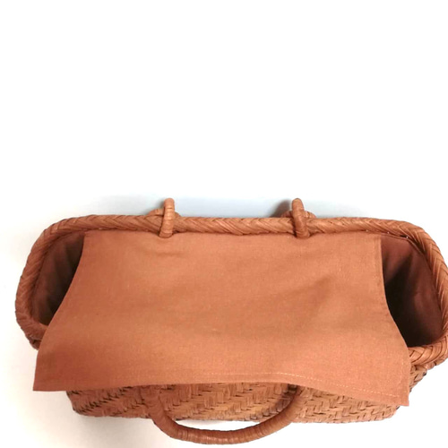 山葡萄バッグ和風一段花結び