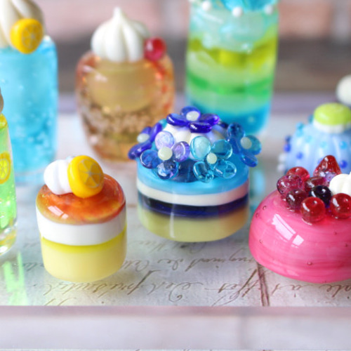 食べ物　花　スイーツ　ミニチュア　セット ミニチュアスイーツセット アウトレットの通販 by miniature._