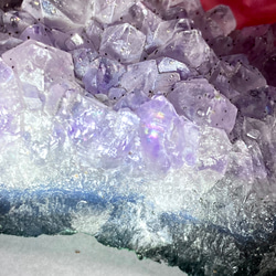 ゲーサイト✨　レインボー　アメジスト　クラスター　原石　紫水晶 2枚目の画像