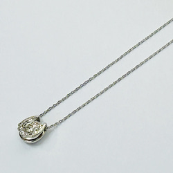 スワロフスキークリスタルデザインネックレス 【普段使いに】第２のダイヤモンドといわれるスワロフスキーの輝き 3枚目の画像