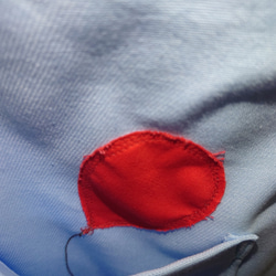 【選べる9色】風船のアップリケエプロン｜大きめポケット付き｜丈夫な綿素材｜ギフトにもおすすめ 8枚目の画像