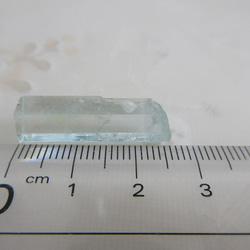 No.CR-184　天然石　<原石>　宝石質アクアマリン結晶　２.３ｇ 12枚目の画像