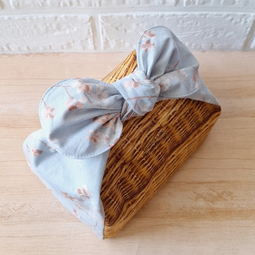 リボン柄保冷保温カバーセット