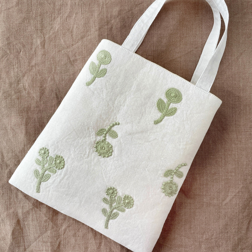 ハンドメイド　がま口バッグ　ミナペルホネン　bonheur ハンドメイド がま口バッグ ミナペルホネン bonheur - メルカリ