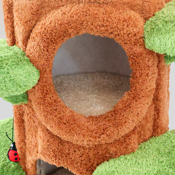 【木にのる】多頭飼いキャットタワー　猫用クライミングフレーム　多猫世帯 据え置き型キャットタワー（オーダーメイド） 9枚目の画像