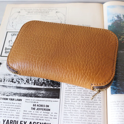 Leather Fly Wallet　コニャック 4枚目の画像