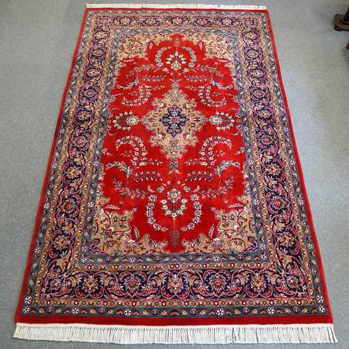 256×154cm【ペルシャ手織り絨毯】 カーペット・絨毯・ラグ 256×154cm【ペルシャ手織り絨毯】 カーペット・絨毯・ラグ