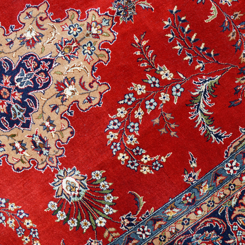 256×154cm【ペルシャ手織り絨毯】 カーペット・絨毯・ラグ・マット