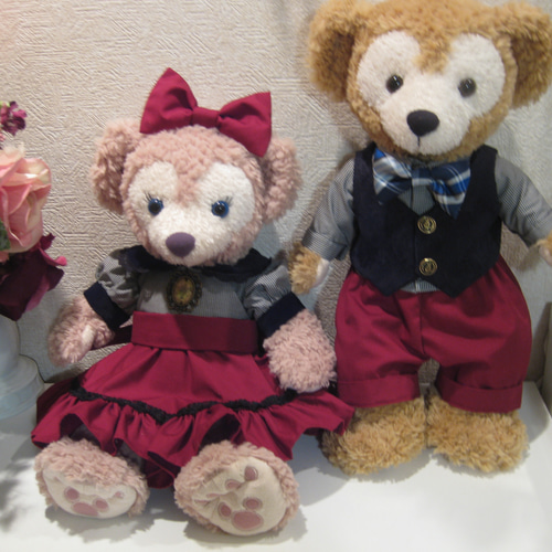 ダッフィーのコスチューム♡シェリーメイとペア♪ ぬいぐるみ