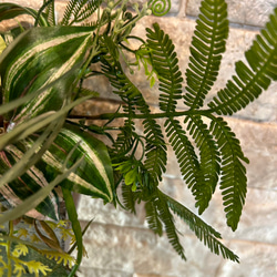 光触媒　人工観葉植物　ウォールグリーン　フェイクグリーン　南国壁掛け6327 8枚目の画像