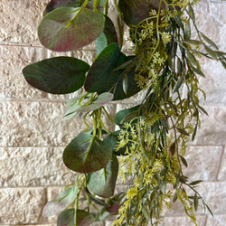 光触媒　人工観葉植物　ウォールグリーン　フェイクグリーン　南国壁掛け6327 9枚目の画像