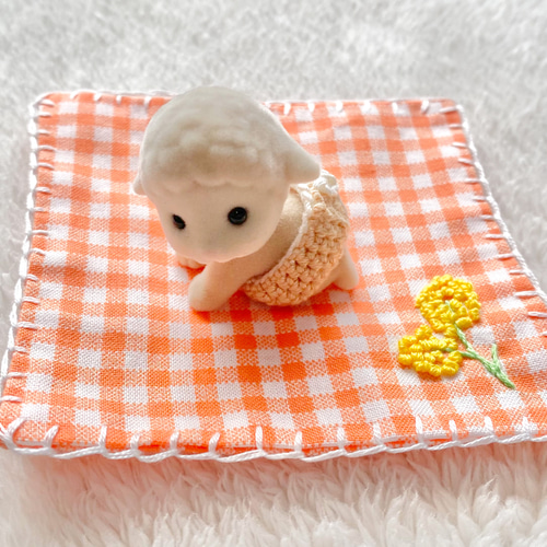 シルバニアファミリー服　♡赤ちゃんサイズ♡ シルバニア着せ替え服】赤ちゃんサイズ☆ワンピースとポシェットセット