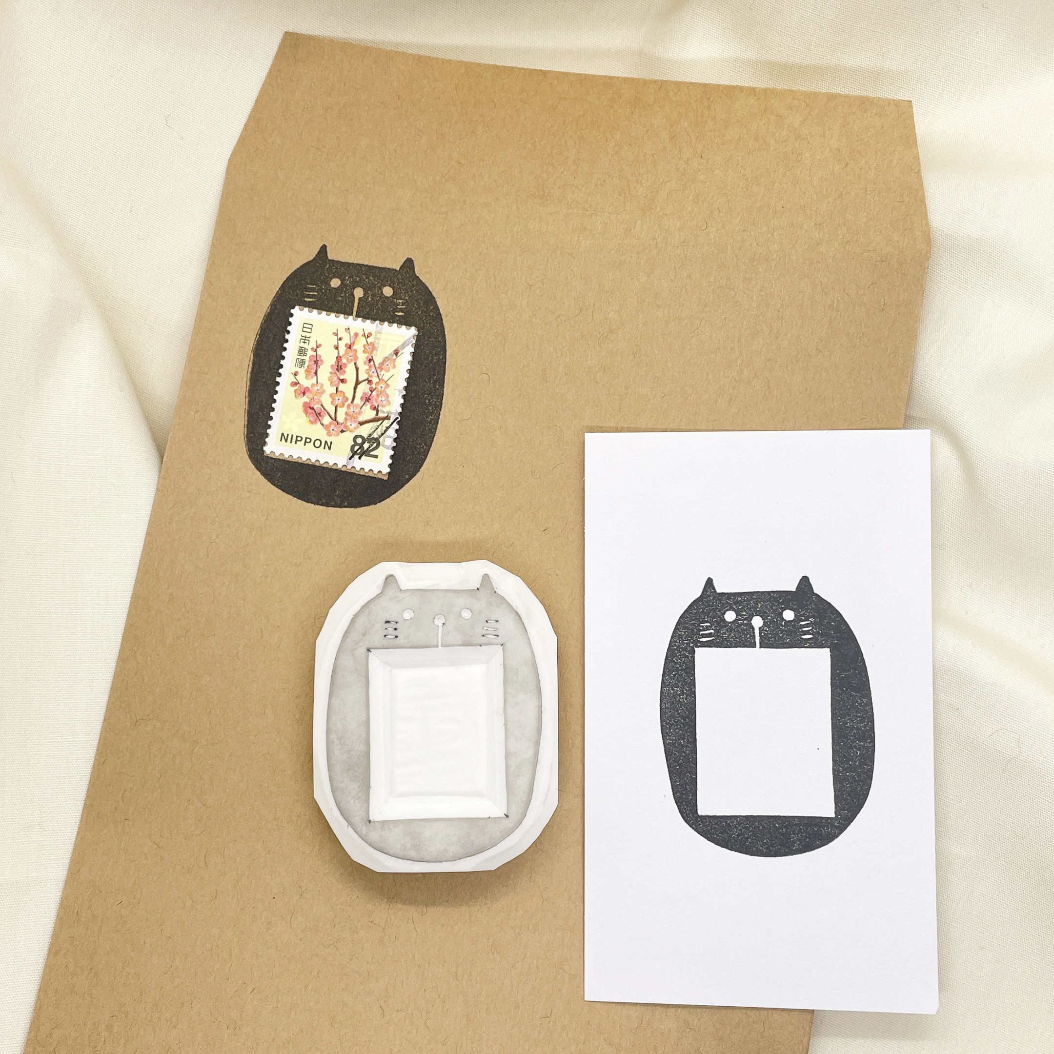 消しゴムはんこ　受付