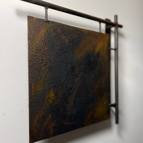 【ジャンク】銅製 看板 アンティーク調 レトロ 訳あり レトロ調】【アンティーク調】【送料無料】アイアン 凸凹