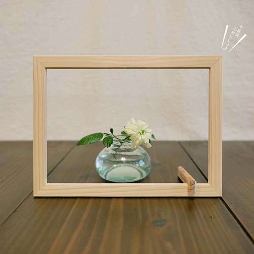 FENESTELLA」人気 フォトフレーム L判 ガラスなし オリジナル 無垢