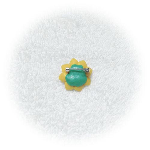 みつばちねこちゃんとひまわりチャーム