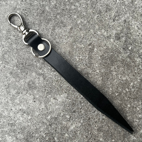 栃木レザー キーホルダー キーリング ストラップ スタッズ 日本製 本革