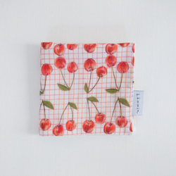 ガーゼハンカチ さくらんぼ ハンカチ・手ぬぐい Lammin 通販 17634010