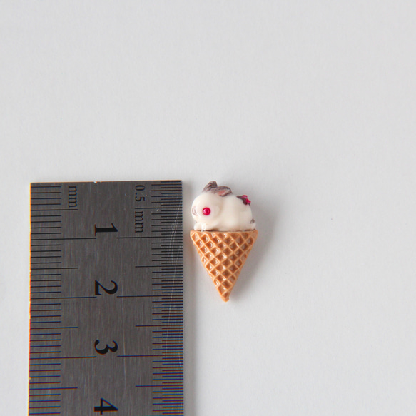 うさぎアイスクリームネックレス 11枚目の画像