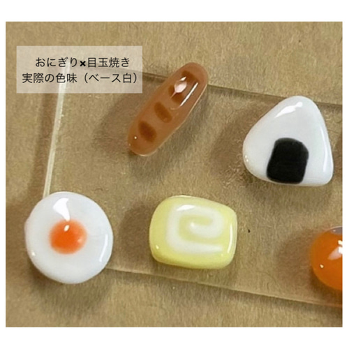 おにぎり 3Dネイルパーツ デコパーツ 5個セット おにぎりネイル