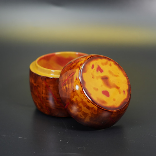 Urushi Box 黄漆赤漆透き漆研出し その他インテリア雑貨 漆 安 通販