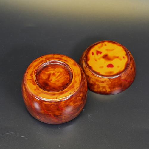 Urushi Box 黄漆赤漆透き漆研出し その他インテリア雑貨 漆 安 通販