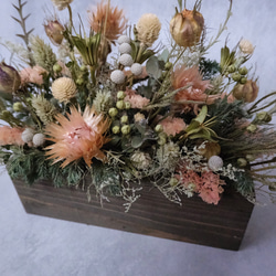 ナチュラルカラーのドライフラワースワッグ スワッグ -残香- 通販