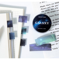 海外　マスキングテープ　1個　galaxy　[BZ232] 4枚目の画像