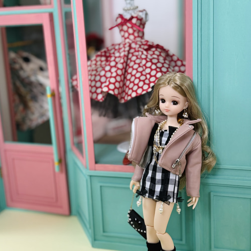 ライダース リカちゃん ブライス レザー その他人形 H's made