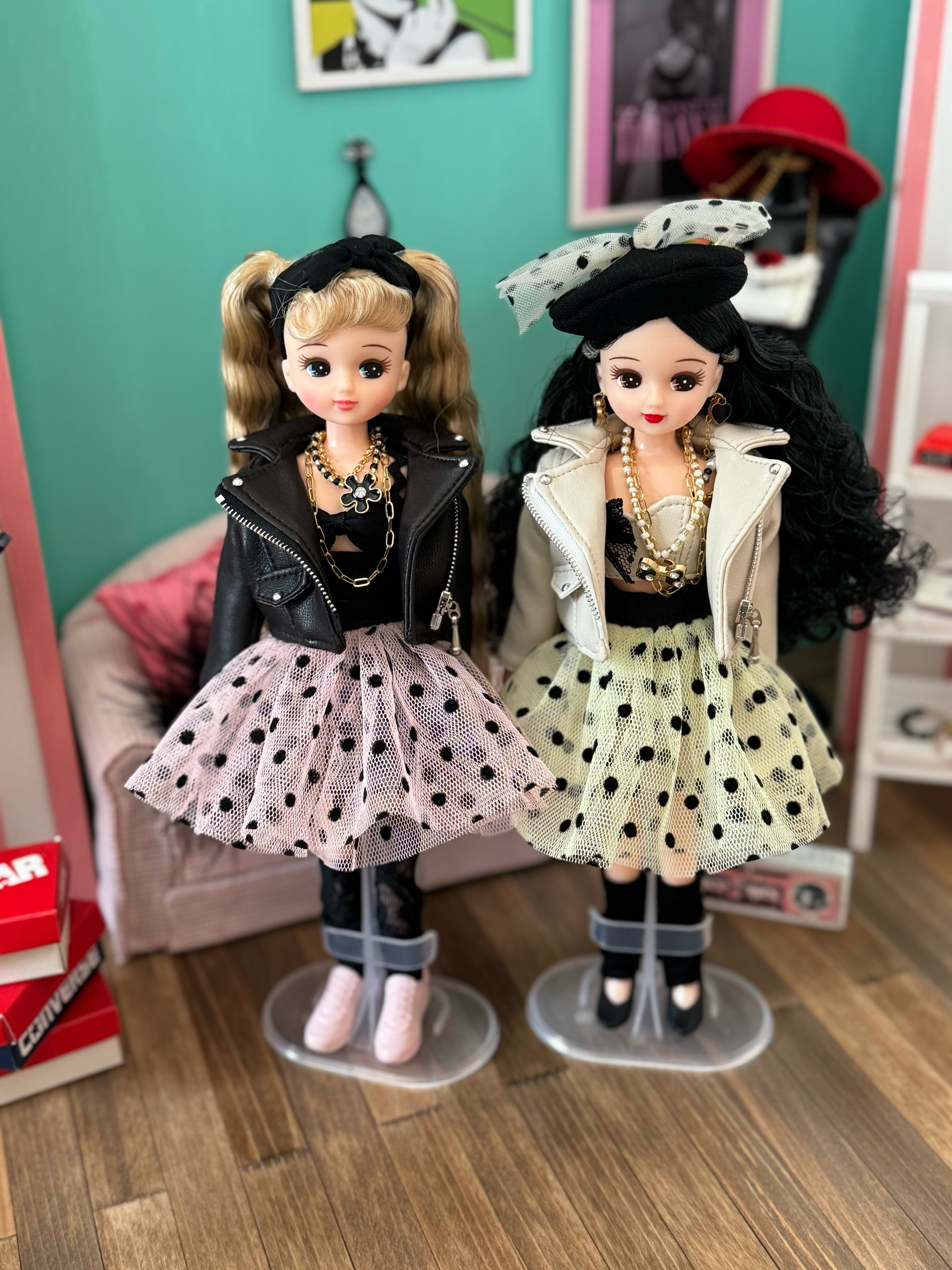 ライダース　リカちゃん　ブライス　レザー