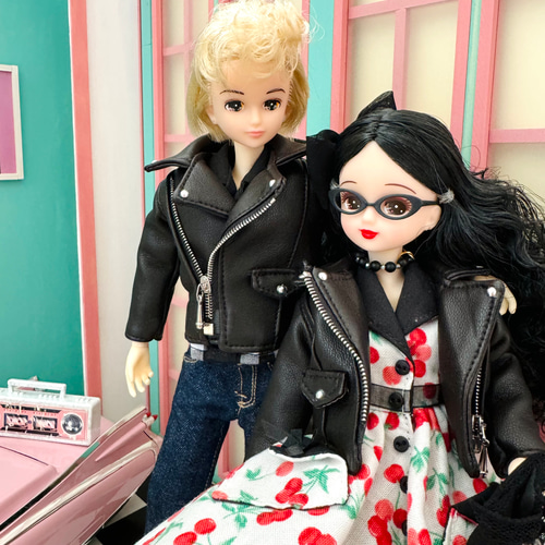 ライダース リカちゃん ボーイフレンド レザー その他人形 H's made