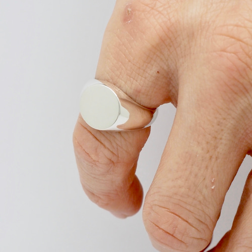 シグネットリング 丸/ Signet ring Ⅰ ver.Circle 指輪・リング GAJU