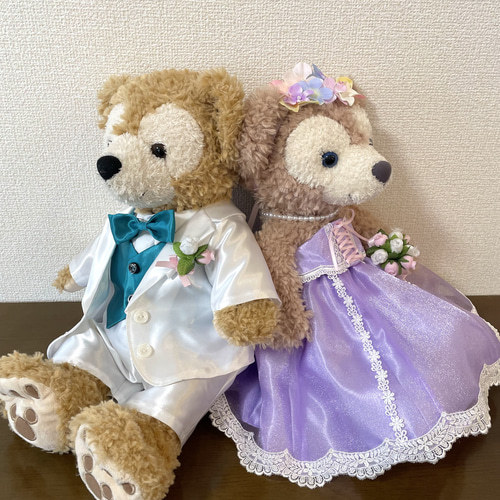 選べるカラー】＊ラプンツェル風ドレス＊ダッフィー＆シェリー