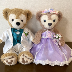 シェリーメイ ハンドメイド チュール ドレス ケープセット