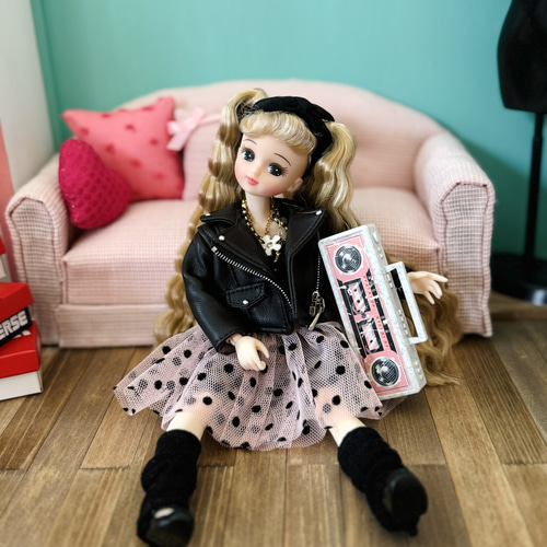 ドット チュールスカート レッグウォーマー セット リカちゃん ドット チュールスカート レッグウォーマー セット リカちゃん