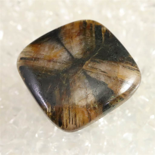 キャストライト アンダルサイト 十字石 25mm カボション 9.6g #24972