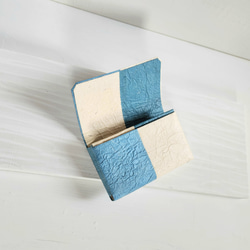 藍染和紙のカードケース( バイカラー ) 7枚目の画像