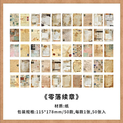 送料無料【P241コラージュ素材】海外紙モノ　デザインペーパー　ジャンクジャーナル　手帳　バレット 6枚目の画像
